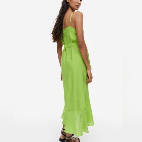 H&M Flounce Trim Wrap Dress - Picture 5 of 5